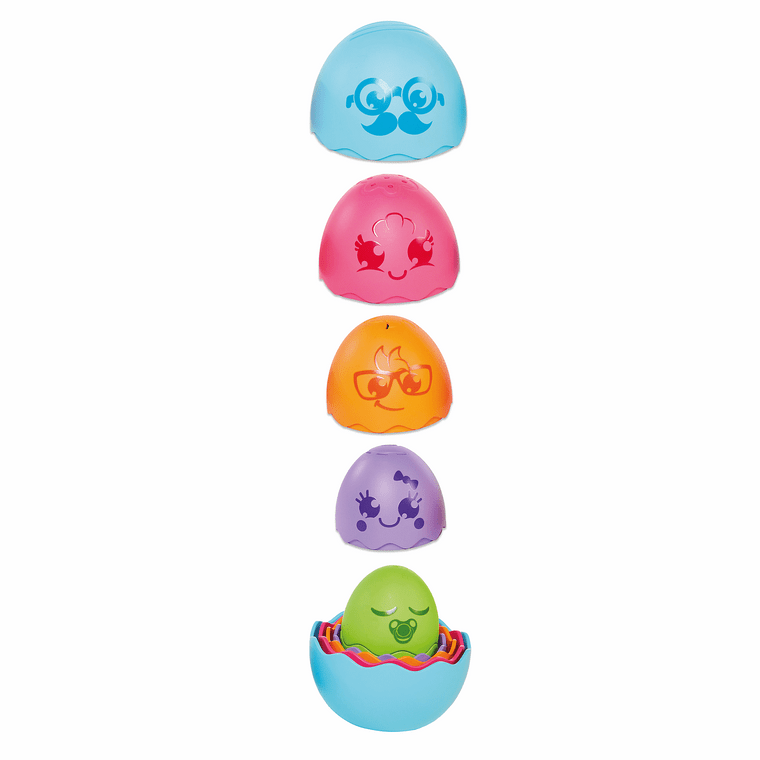 Tomy Toomies Hide & Squeak Nesting Eggs