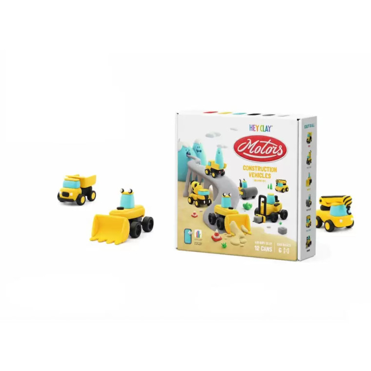 HeyClay Construction Vehicles Set (E73844)