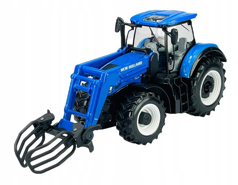 bBurago New Holland T7.315 with Bale Grab (B18-44083)