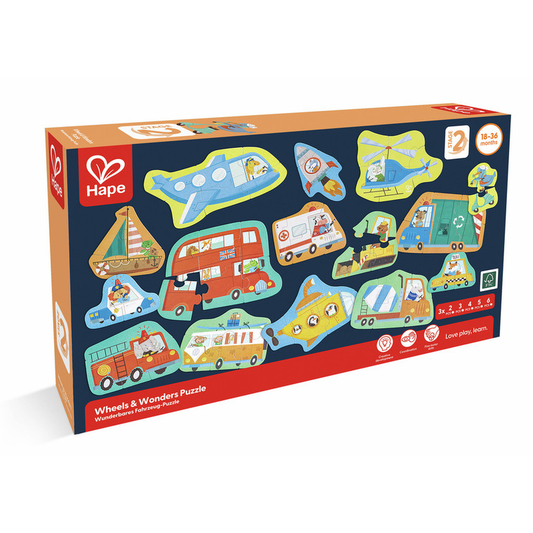 Wheels & Wonders Puzzle (E1649)