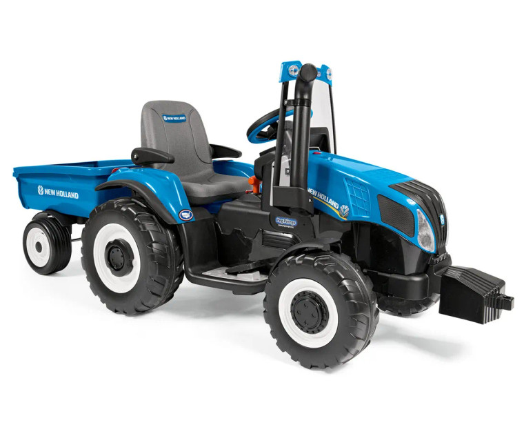 Peg Perego New Holland T8 Tractor with Trailer (IGOR00740)