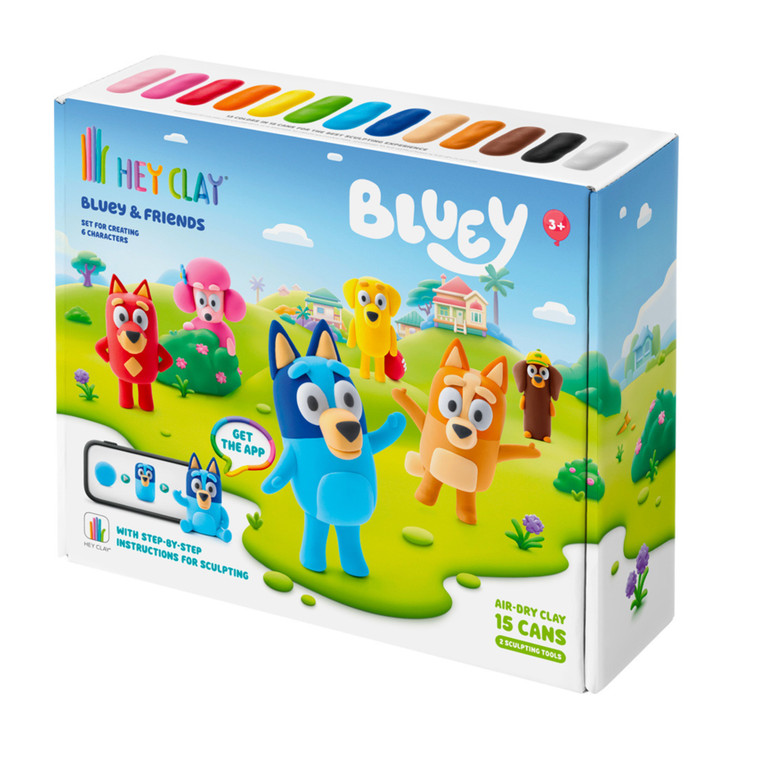 Hey Clay Bluey 15 Can