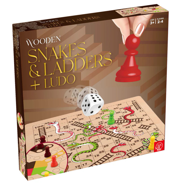 KidAntic Snake And Ladders Plus Ludo Game