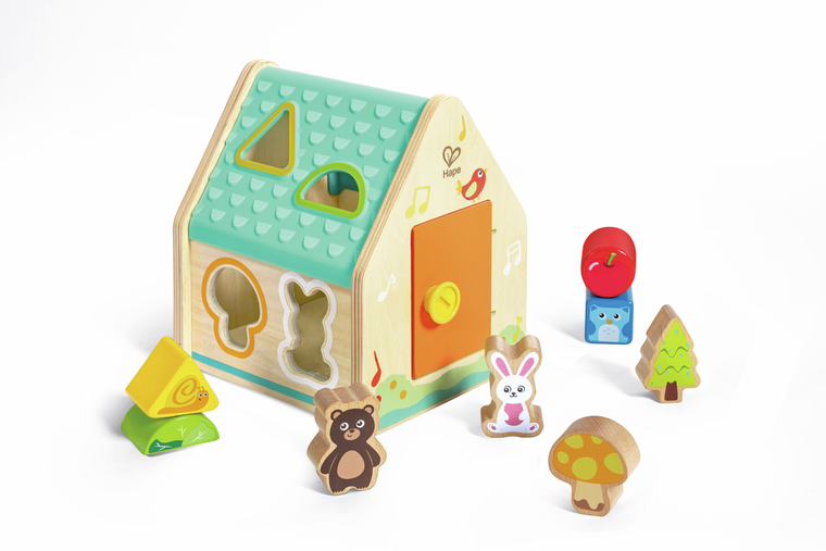 Hape Critter House Shape Sorter (E0515)