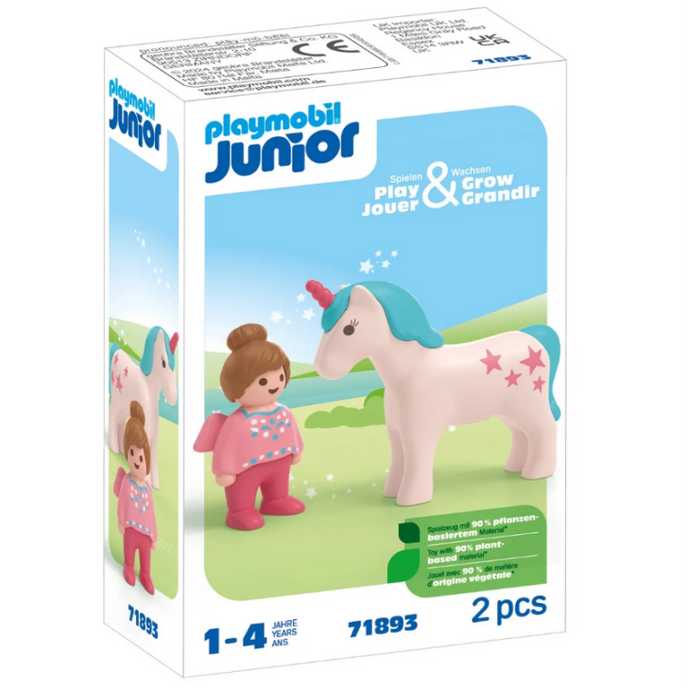 Playmobil Junior Unicorn And Fairy (71893)