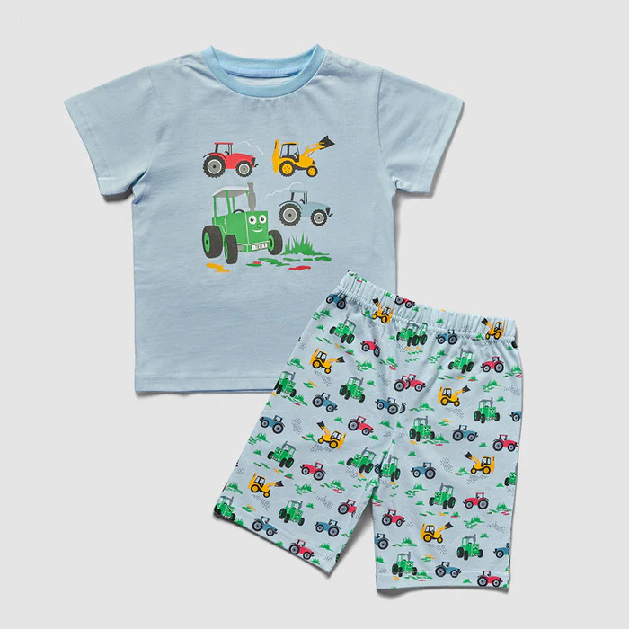 Tractor Ted Shortie Machines Pyjamas