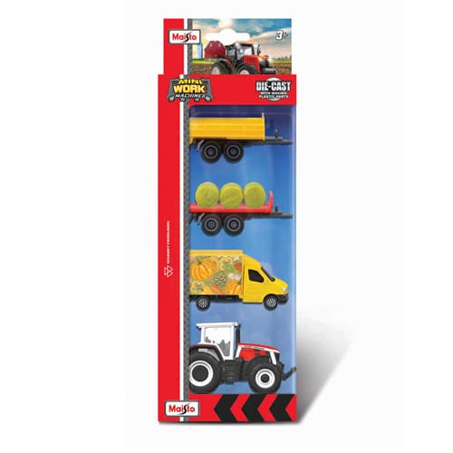 Bburago Mini Working Machines- Massey Fergusson (M12563M)