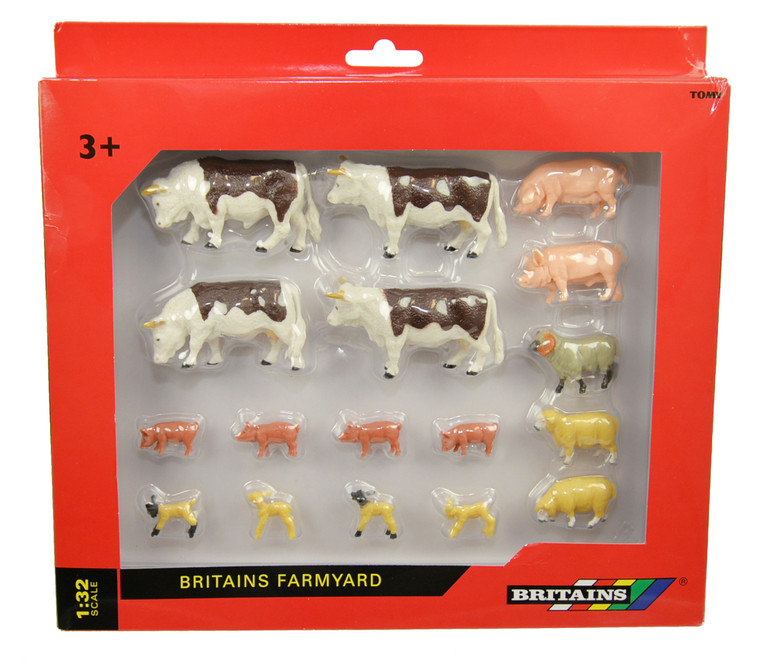 Britains 1:32 Mixed Animal Pack (43096A1)