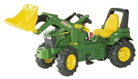 Rolly John Deere 7930 Tractor with Loader, Pneumatic Tyres, Gears and Brakes (71012)
