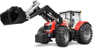 Bruder Massey Ferguson 7624 with Front Loader (03047)