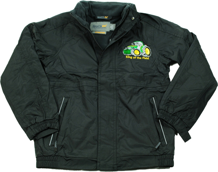 'King of the Field' Children's Jacket Green Logo