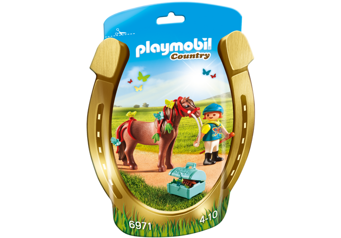 Playmobil Groomer with Butterfly Pony (6971)
