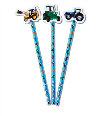 Tractor Ted Pencil and Topper