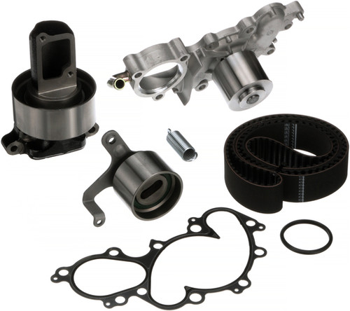 Gates Engine Timing Belt Kit with Water Pump P/N:TCKWP240C