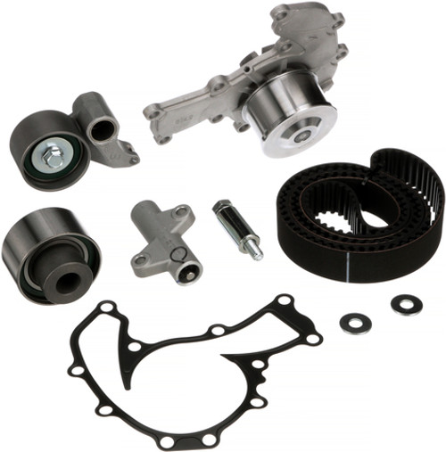 Gates Engine Timing Belt Kit with Water Pump P/N:TCKWP216