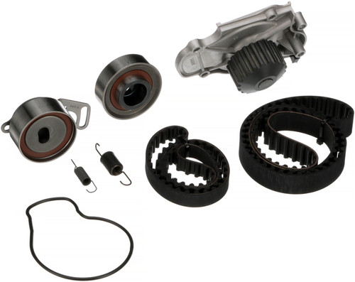 Gates Engine Timing Belt Kit with Water Pump P/N:TCKWP186