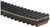 Gates Automatic Continuously Variable Transmission (CVT) Belt P/N:25G3750