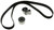 Gates Engine Timing Belt Component Kit P/N:TCK298