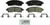 Bosch Disc Brake Pad Set P/N:BC757