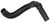 Gates Radiator Coolant Hose P/N:24416