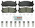 Bosch Disc Brake Pad Set P/N:BE1293H