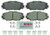 Bosch Disc Brake Pad Set P/N:BE1210H