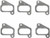 FEL-PRO Exhaust Manifold Gasket Set P/N:MS 95803