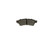 Bosch Disc Brake Pad Set P/N:BE1100H