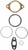 FEL-PRO Turbocharger Mounting Gasket Set P/N:ES 72697