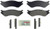 Bosch Disc Brake Pad Set P/N:BE758H