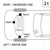 Anchor Manual Transmission Mount P/N:9786