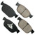 Akebono EURO Disc Brake Pad Set P/N:EUR1865