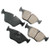 Akebono EURO Disc Brake Pad Set P/N:EUR946A