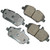 Akebono EURO Disc Brake Pad Set P/N:EUR1308