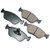 Akebono EURO Disc Brake Pad Set P/N:EUR783