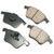 Akebono EURO Disc Brake Pad Set P/N:EUR915A