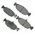 Akebono EURO Disc Brake Pad Set P/N:EUR688
