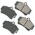 Akebono EURO Disc Brake Pad Set P/N:EUR738