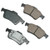 Akebono EURO Disc Brake Pad Set P/N:EUR973