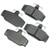 Akebono EURO Disc Brake Pad Set P/N:EUR391