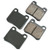 Akebono EURO Disc Brake Pad Set P/N:EUR335