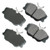 Akebono EURO Disc Brake Pad Set P/N:EUR423