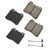 Akebono EURO Disc Brake Pad Set P/N:EUR689