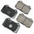 Akebono EURO Disc Brake Pad Set P/N:EUR592