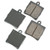 Akebono EURO Disc Brake Pad Set P/N:EUR779