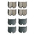 Akebono EURO Disc Brake Pad Set P/N:EUR983