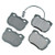 Akebono EURO Disc Brake Pad Set P/N:EUR520