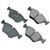 Akebono EURO Disc Brake Pad Set P/N:EUR946