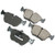 Akebono EURO Disc Brake Pad Set P/N:EUR725