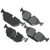 Akebono EURO Disc Brake Pad Set P/N:EUR396